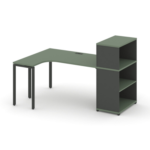 Стол эргономичный с опорным стеллажом Concept CN.SA-206(L)