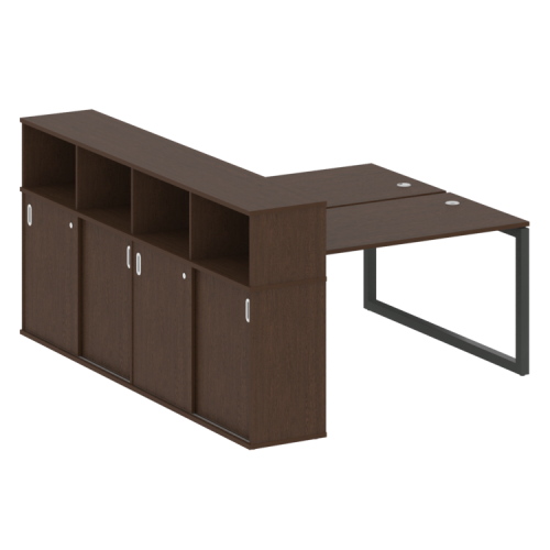 Бенч-система с шкафом-купе на О-обр. м/к Metal System Quattro 50БО.РС-СШК-4.3 фото 9