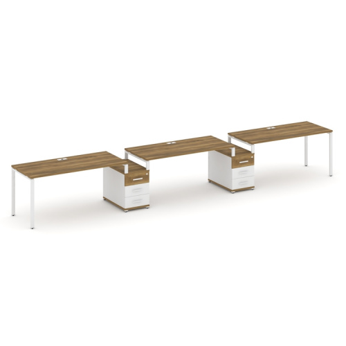 Бенч-система на 3 места с 2 опорными тумбами Concept CN.ORS-328 фото 8 Бенч-система на 3 места с 2 опорными тумбами Concept CN.ORS-328 фото 8