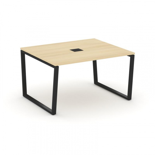 Style Project Стол переговорный SN-6T2.SPRG-034 Акация Лорка/Металл Антрацит/Заглушка Металл Антраци фото 7