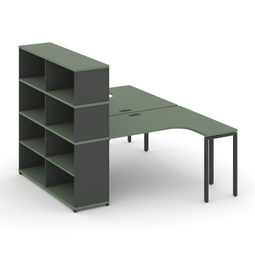 Бенч-система с опорным стеллажом с надставкой Concept CN.DSA-207