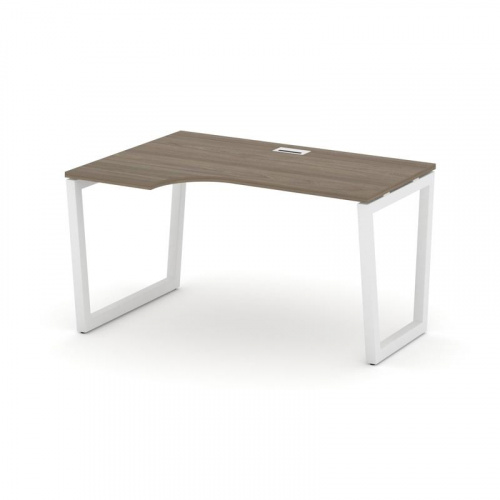 Style Project Стол рабочий эргоном. SN-5T2.SPA-002(L) Акация Лорка/Металл Антрацит/Заглушка Пластик фото 15