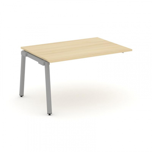 Style Project Проходной наб. элем. перег. стола SN-5A.NSPRG-001.3 Дуб Табак/Металл Белый 980*980*750 фото 13