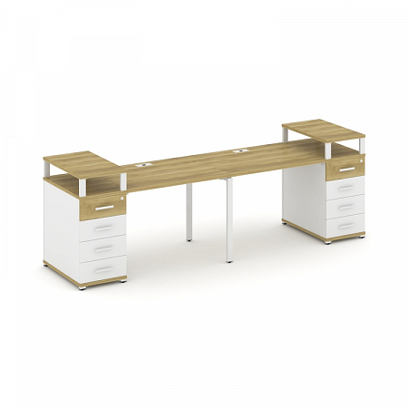 Бенч-система на 2 места с 2 опорными тумбами Concept CN.ORS-425