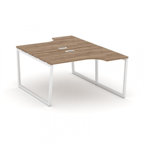 Style Project Рабочая станция эргоном. SN-4T2.DRPA-011 Акация Лорка/Металл Антрацит/Заглушка Пластик фото 10