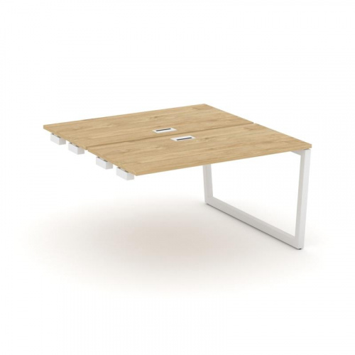 Style Project Стол-приставка к опор. элем. SN-5T2.DPRS-002 Акация Лорка/Металл Антрацит/Заглушка Пла фото 3