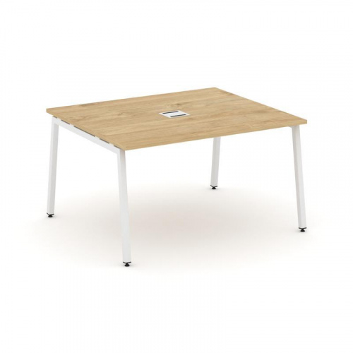 Style Project Стол переговорный SN-4A.SPRG-034 Дуб Наварра/Металл Антрацит 1580*1180*750 фото 16