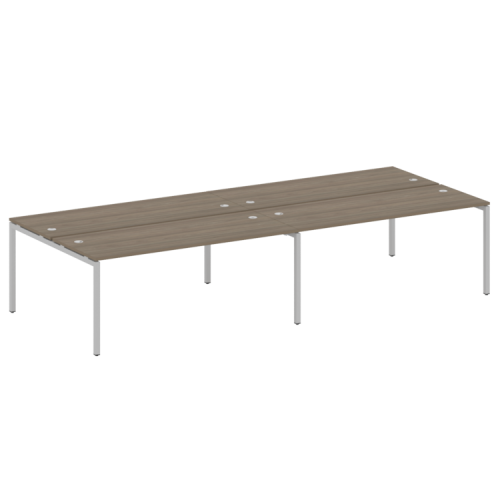 Бенч-система на 4 места на П-обр. м/к Metal System Quattro 40БП.СМ-4.5  фото 3