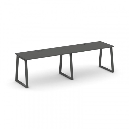 Style Project Рабочая станция 1 сторон. SN-6T1.ORS-023 Акация Лорка/Металл Антрацит/Заглушка Пластик фото 27