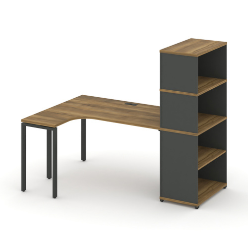 Стол эргономичный с опорным стеллажом Concept CN.SA-208(L) Стол эргономичный с опорным стеллажом Concept CN.SA-208(L)