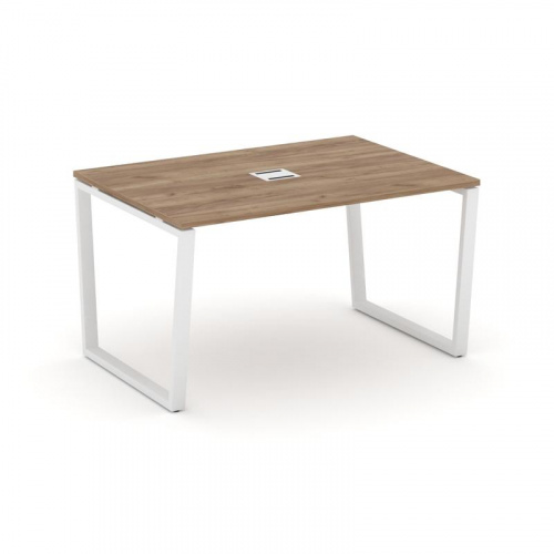 Style Project Стол переговорный SN-6T2.SPRG-003 Акация Лорка/Металл Антрацит/Заглушка Металл Антраци фото 11