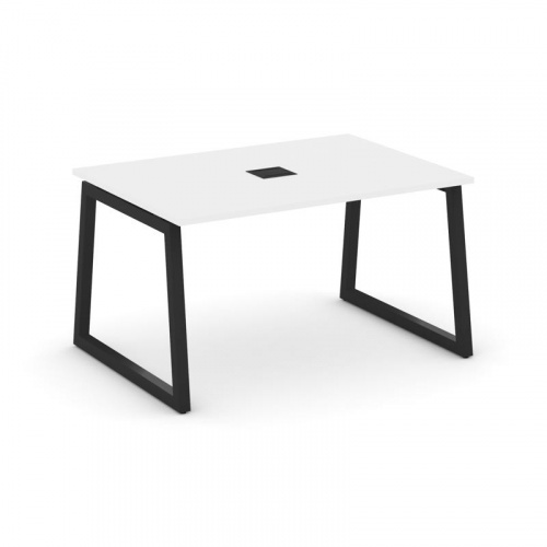 Style Project Стол переговорный SN-5T1.SPRG-001 Акация Лорка/Металл Антрацит/Заглушка Металл Антраци фото 5