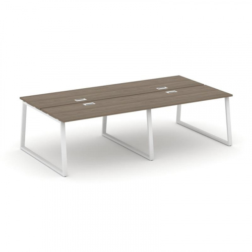 Style Project Рабочая станция 2-х сторон. SN-6T1.DRS-053 Акация Лорка/Металл Антрацит/Заглушка Пласт фото 15