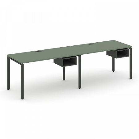 Бенч-система на 2 места с подвесными тумбами Concept CN.ORS-101