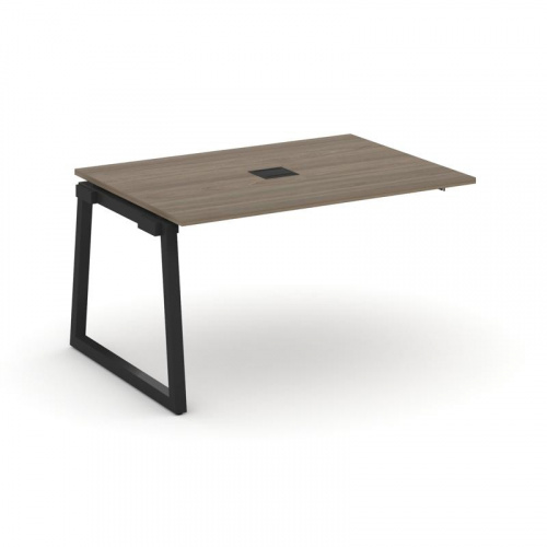 Style Project Проходной наб. элем. перег. стола SN-5T1.NSPRG-003 Акация Лорка/Металл Антрацит/Заглуш фото 7