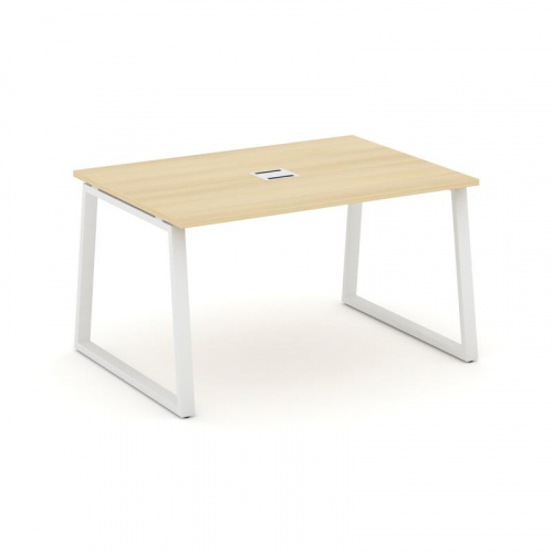 Style Project Стол переговорный SN-6T1.SPRG-003 Акация Лорка/Металл Антрацит/Заглушка Металл Антраци фото 22