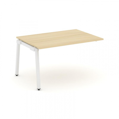 Style Project Проходной наб. элем. перег. стола SN-5A.NSPRG-001.3 Дуб Табак/Металл Белый 980*980*750 фото 21