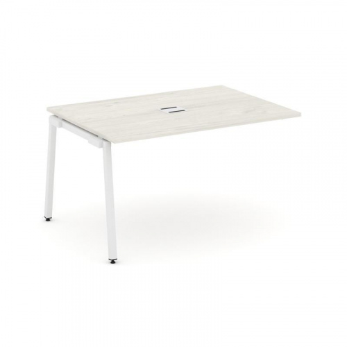 Style Project Проходной наб. элем. перег. стола SN-4A.NSPRG-003 Белый/Металл Белый 1380*980*750 фото 19