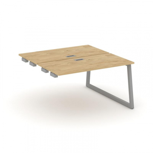 Style Project Стол-приставка к опор. элем. SN-5T1.DPRS-024 Акация Лорка/Металл Антрацит/Заглушка Пла фото 2