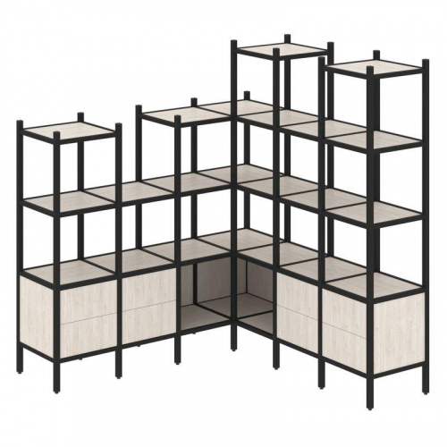 Стеллаж офисный угловой Loft VR.L-41 фото 5