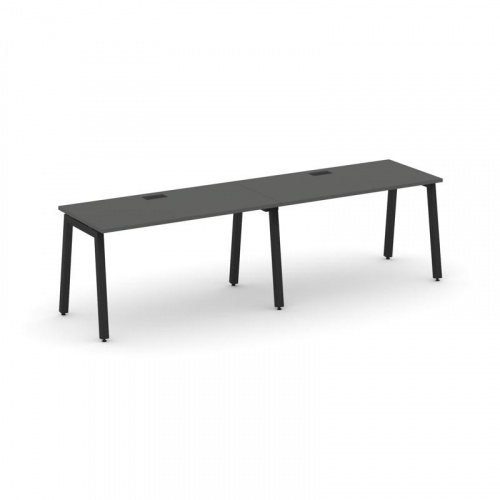 Style Project Рабочая станция 1 сторон. SN-5A.ORS-022 Антрацит/Металл Антрацит 2360*800*750