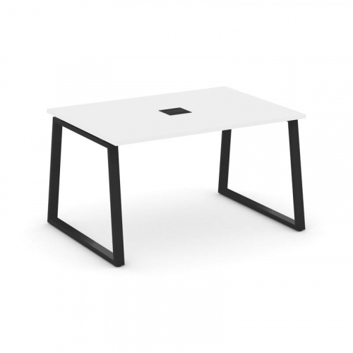 Style Project Стол переговорный SN-6T1.SPRG-003 Акация Лорка/Металл Антрацит/Заглушка Металл Антраци фото 10