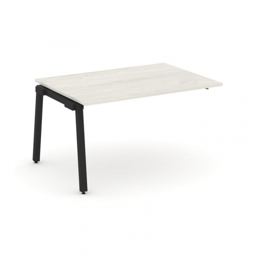 Style Project Проходной наб. элем. перег. стола SN-5A.NSPRG-001.3 Дуб Табак/Металл Белый 980*980*750 фото 6