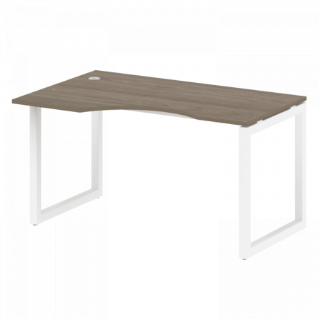 Стол криволинейный левый на О-обр. м/к Metal System Quattro 50БО.СА-2 (L)