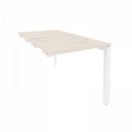 Стол-приставка двойной на П-обр. м/к Onix O.MP-D.SPR-0.7